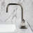Kingston Brass Convergent Two-Handle 3-Hole Deck Mount 4" Centerset Bathroom Faucet With Knurled Handle And Brass Pop-Up Drain-103801706