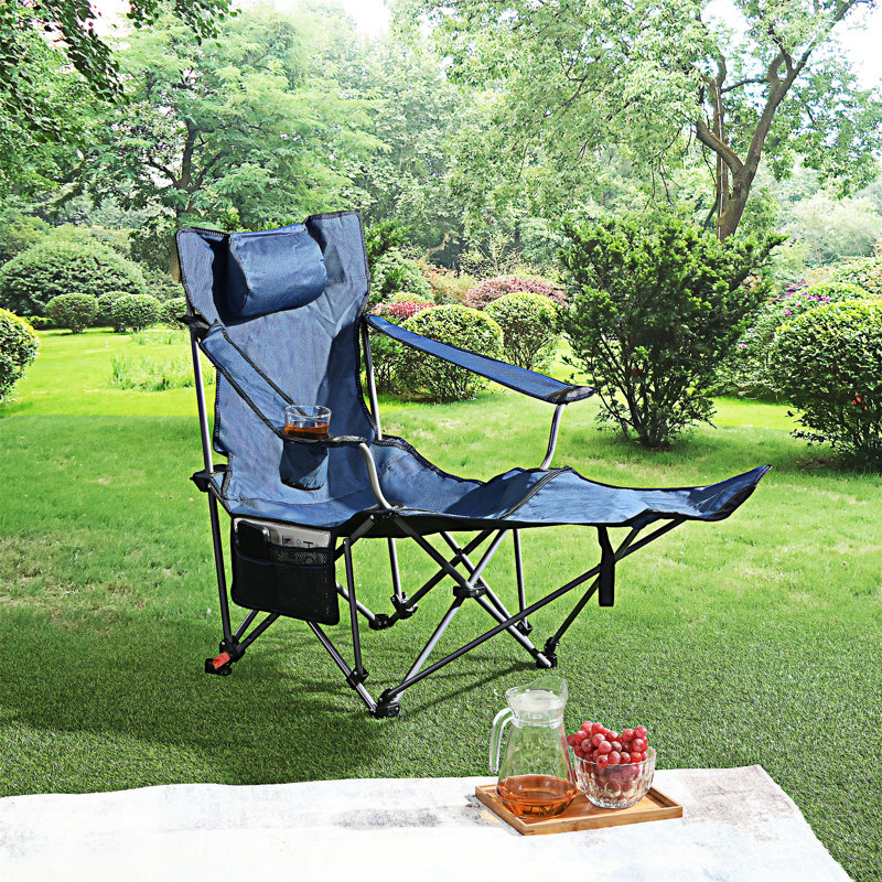 Chaise de camping pliante pour l'extérieur