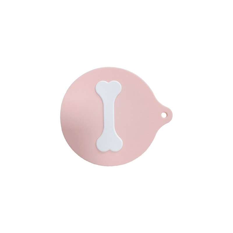 Couvercle réutilisable pour aliments en silicone, rose, Rose