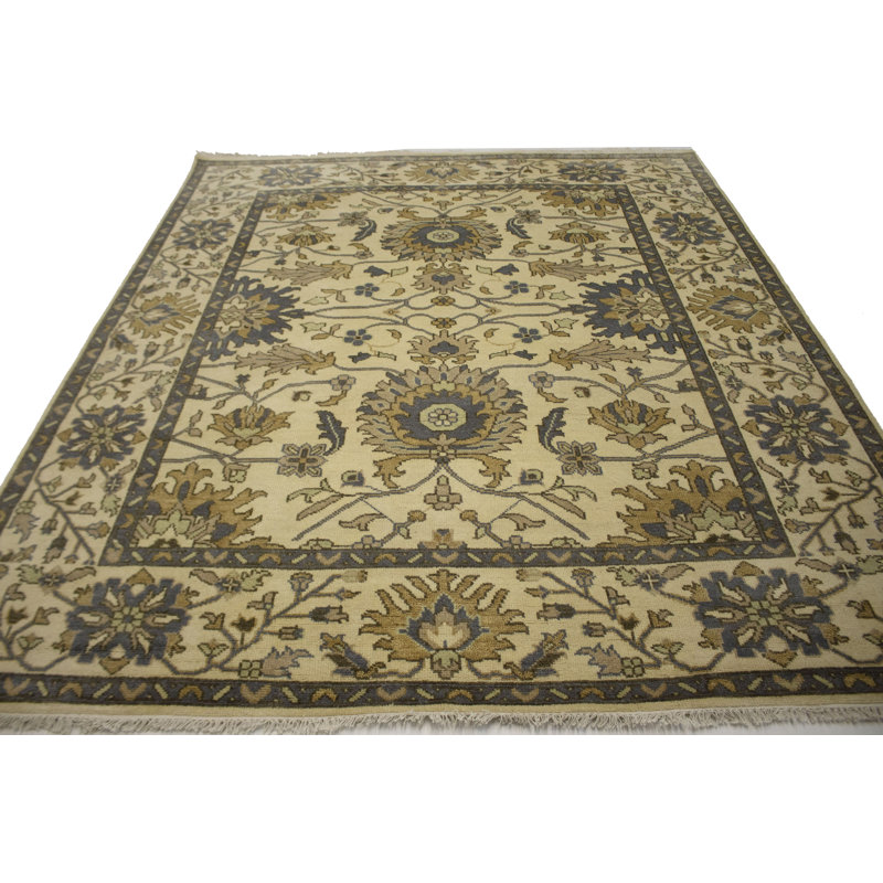 Tapis oriental Oushak Chobi Mute