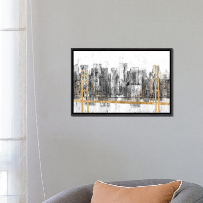 " Golden Bridge Panorama " by Jennifer Goldberger
