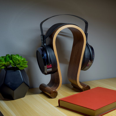 Déco Gear Wood Headphone Audio Racks Table Top Holder