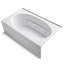 Windward Alcove 72" x 42" Whirpool Bathtub-1556170399