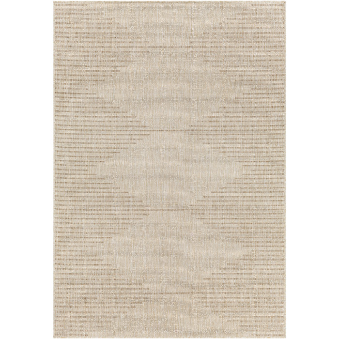 The Twillery Co.® Mendota Geometric Tan Indoor/Outdoor Area Rug ...