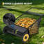 75cm H x 63.5cm W Utility Cart-129877505
