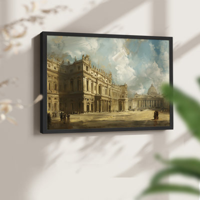 Paysage, série CLCL-XXXI, reproduction encadrée