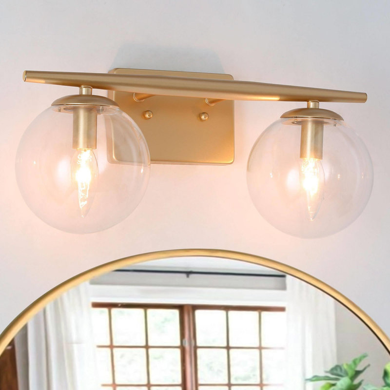 Éclairage de salle de bain 2 lumières à intensité variable Baltasar