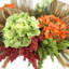 Hydrangea Fall Centerpiece with Candleholder