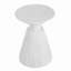 Table d'appoint d'extérieur en marbre texturé MGO