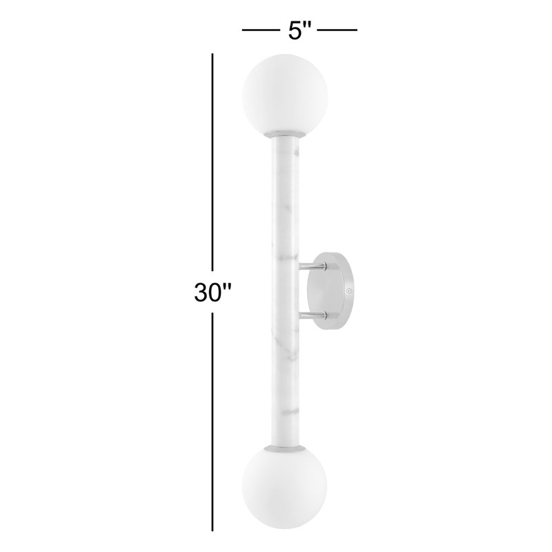 Appa Novick Wall Sconce, White