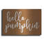 «Hello Pumpkin» par Lettered & Lined, art mural en métal-204022721
