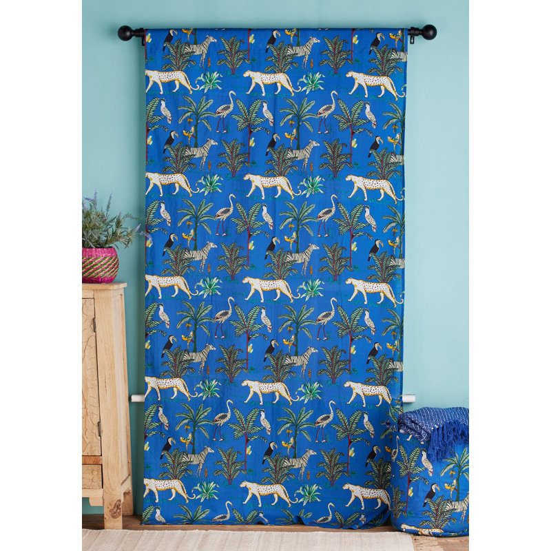 Cotton Standard Curtain Single Panel