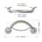 PLUS Towel Ring 14.5", Grab Bar Designed For Bathroom Safety (500 lb Capacity)-67792433