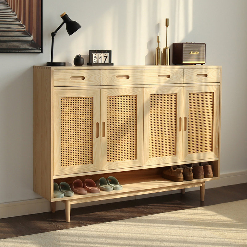 Simple large capacity storage shoe cabinet