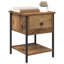 34cm W Manufactured Wood Bedside Table-1161658581