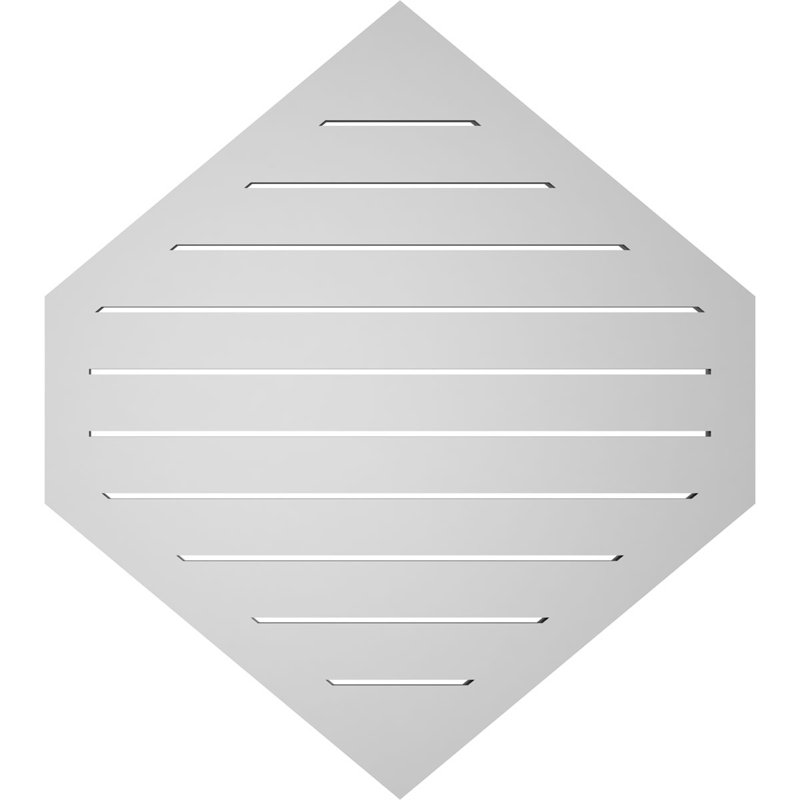 Pente verticale verticale en uréthane Signature, H 1,5 po x l 32 po x L 36 po