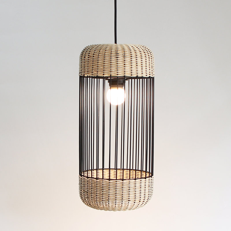 1 - Light Natural Chandelier Pendant
