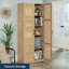 Armoire de rangement pour porte en rotin Harmony