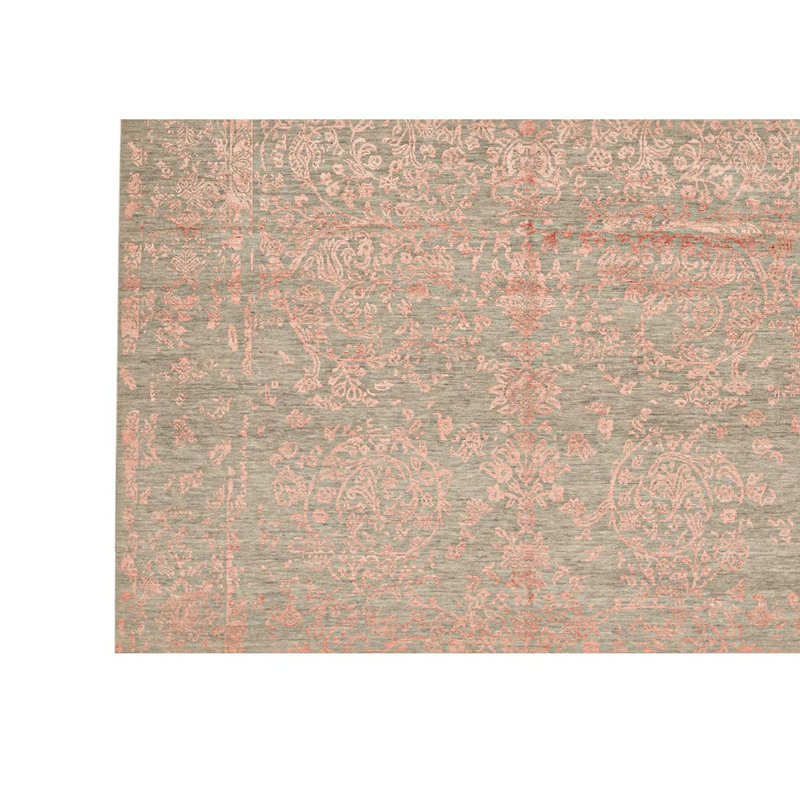 Handmade Wool Floral Area Rug