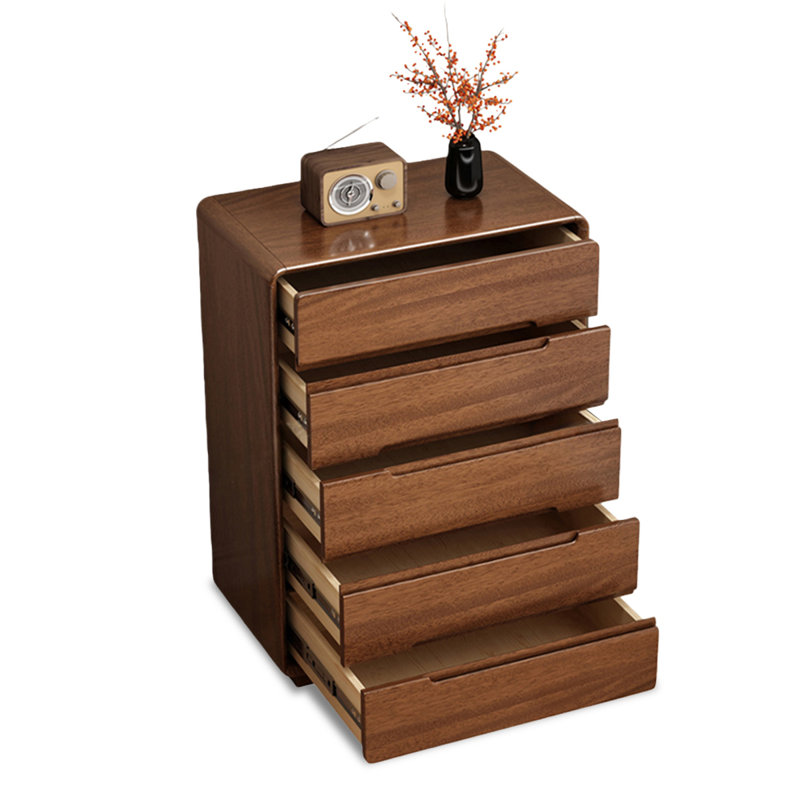 Armoire d'appoint en noyer massif