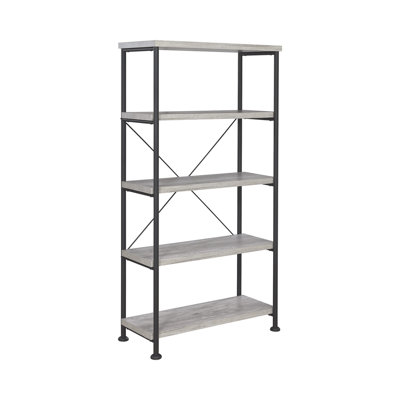 Bibliothèque à 4 tablettes avec cadre