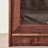 Pure solid wood black walnut bookcase