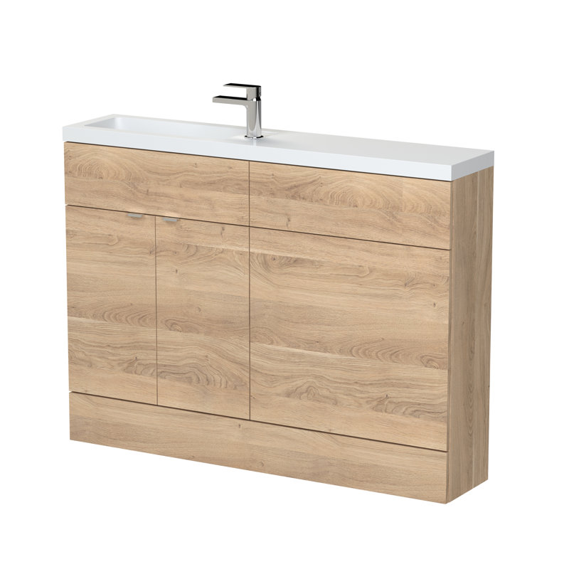 Single Bathroom Vanity with Drop In Basin