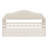 Twin Daybed with Trundle, Twin Size Daybed with 2 Storage Drawers, Wooden Sofa Bed with Upholstered Button Tufted Backrest for Living Room, Bedroom, Guest Room-624166411