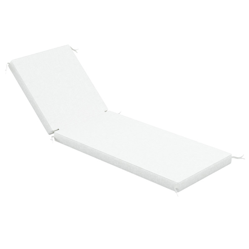 Sunbrella® Outdoor Chaise Cushion, 26" W x 80" D, Canvas Natural