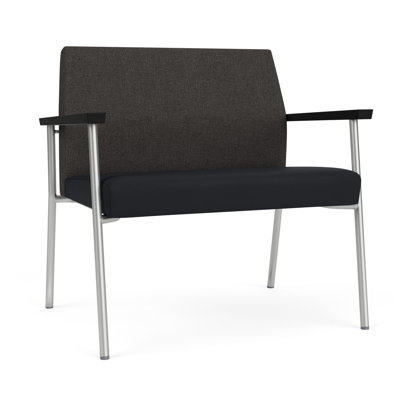 Lesro Mystic Waiting Reception Bariatric Chair Metal Frame