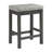 4pc Gray Counter Height Dining Compilation - Table With Stools Built-in Engineered Wood & Seat Collection Drawer 3 Charging Power