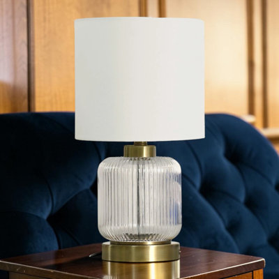 Glass Table Lamp