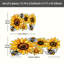 Ensemble de 2 tapis de cuisine Sunflower