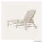Chaise longue avec accoudoirs et roulettes Lakeside POLYWOOD-9706117
