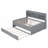 Wooden Captain Daybed Bed With Built-In Bookshelves-338012573-338012562