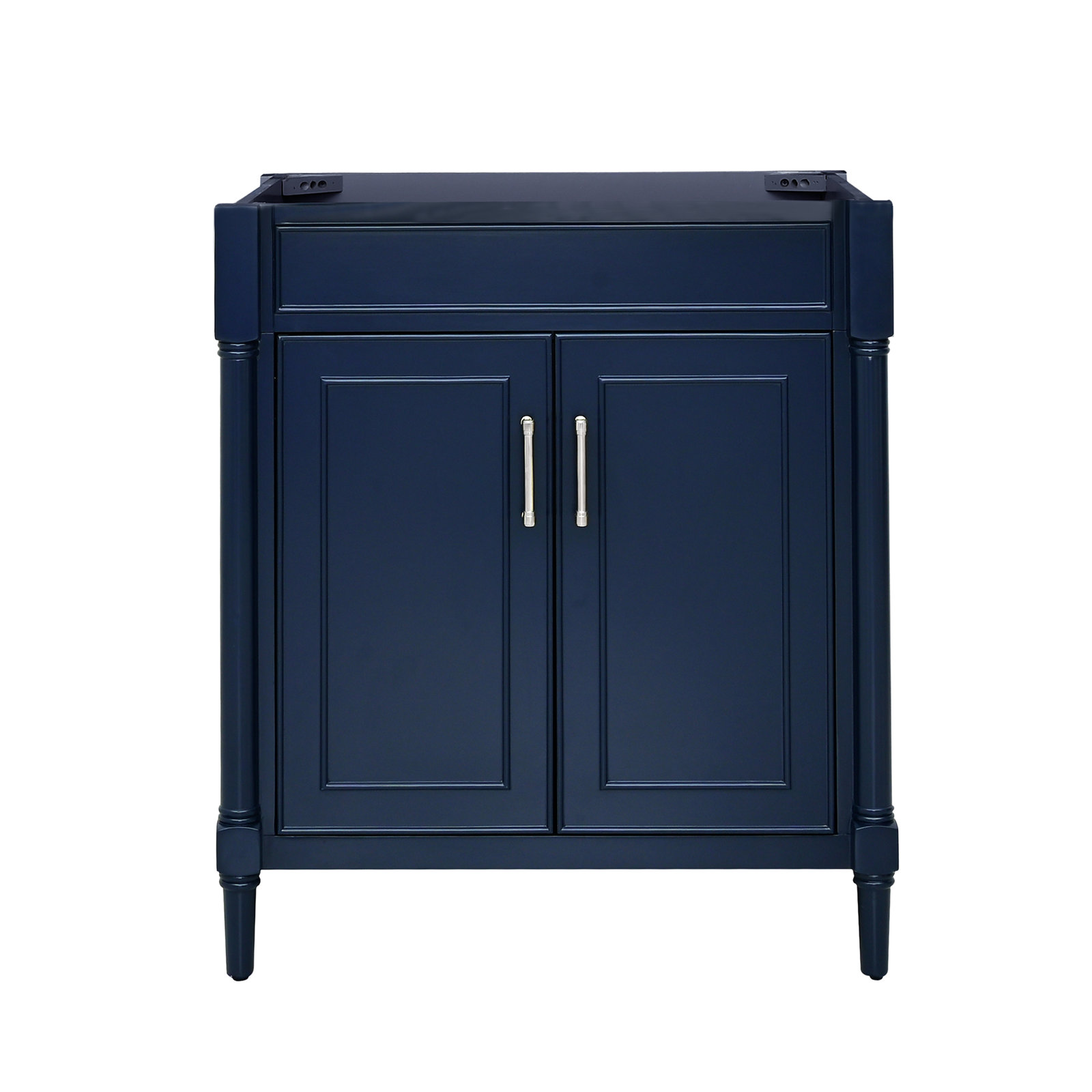 Addison 30'' Single Bathroom Vanity Base, Navy Blue