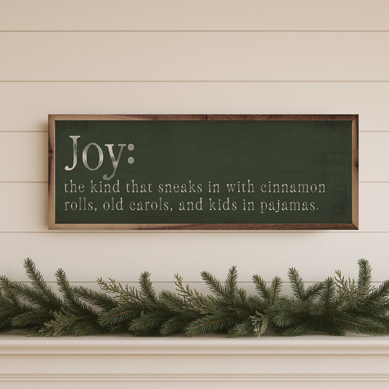 Joy - définition, H 12 po x l 36 po