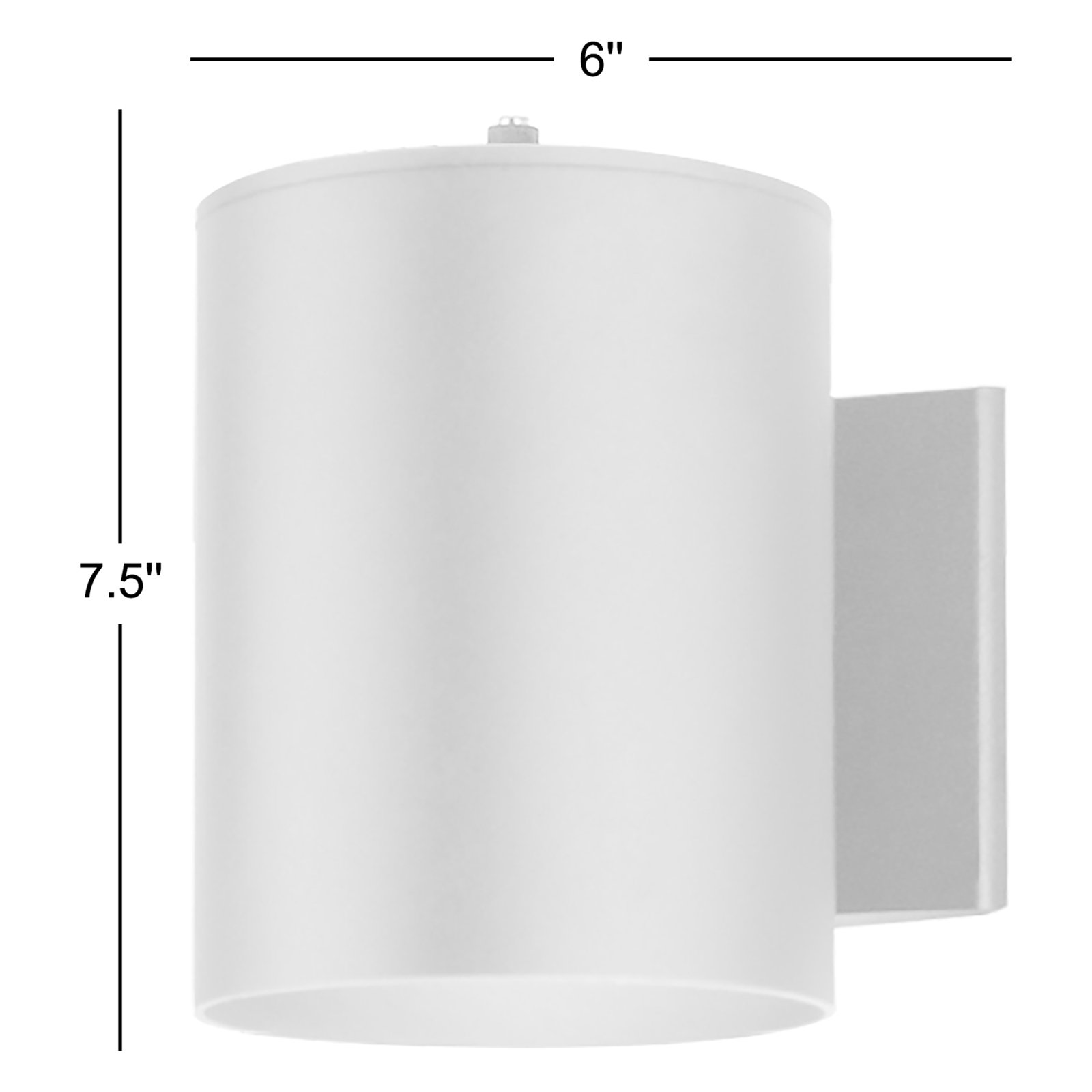 Barbara Outdoor Armed Sconce, Black