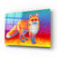 "Rainbow Red Fox" par Rebecca Wang Art-1508634063