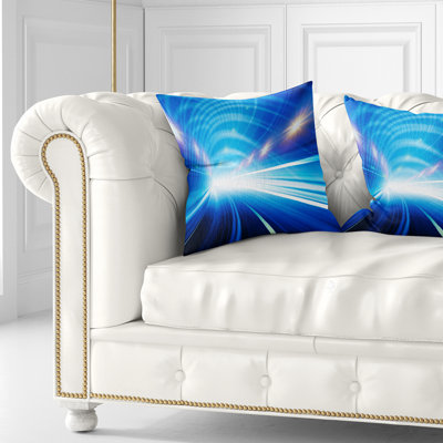 Coussin abstrait à mouvement rapide