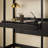 Jorah Reeded Desk with Hutch and Drawers Plus Tech Management-1172073251
