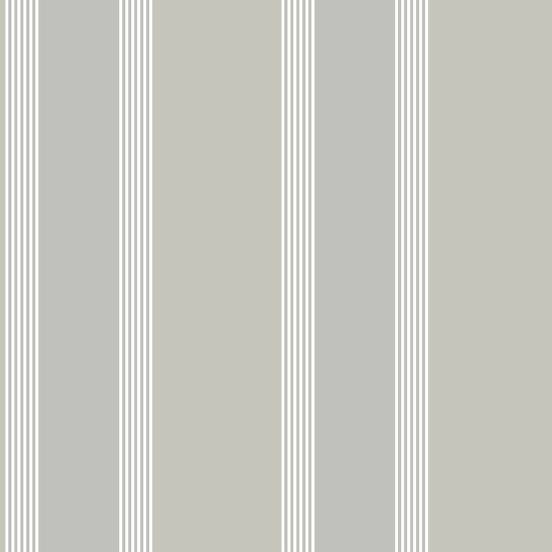 Pemberville 10.05m x 53cm Matte Wallpaper Roll, Grey