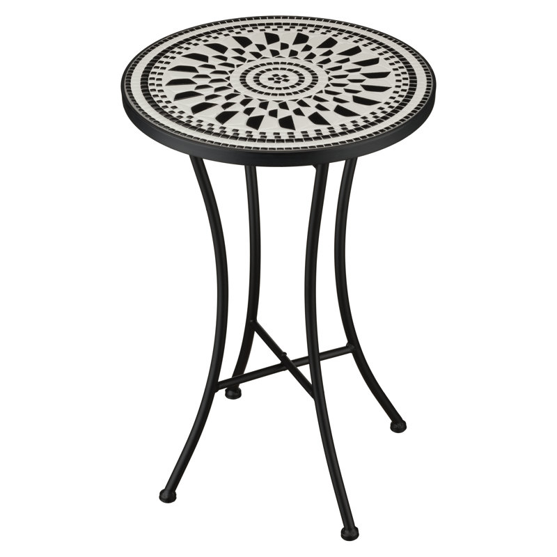 Support pour plante en mosaïque, Losange