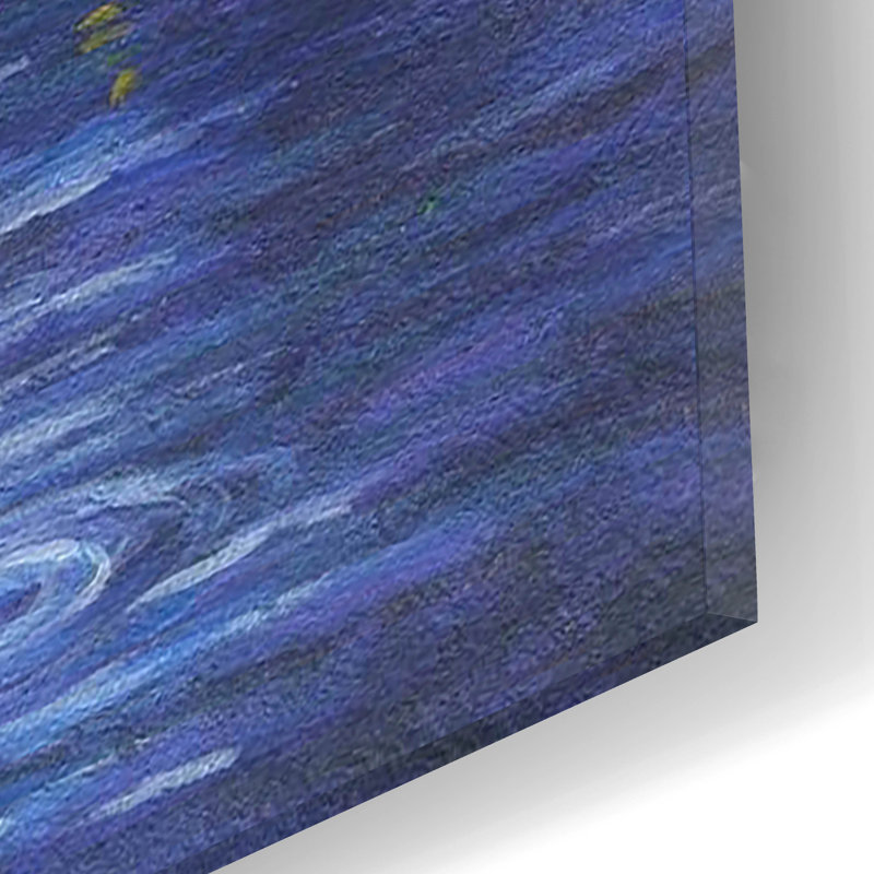 «Witch's Moon» par Bridget Voth, art mural en verre acrylique, H 16 po x l 12 po x P 0,13 po