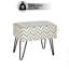48.3cm Wide Rectangle Chevron Standard Ottoman-5467360