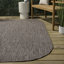 Tapis intérieur / extérieur brun clair Longe-1040380948