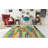Modern Flatweave Abdalla Red Rug