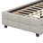 Twin Size Upholstered Platform Bed With LED Frame And 2 Drawers-110439757