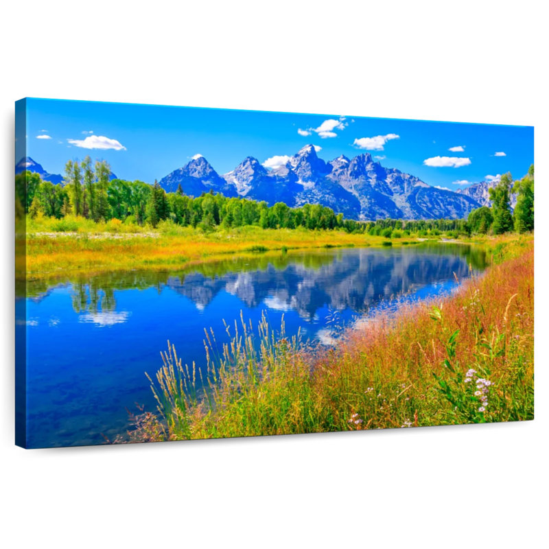 Alvord Grand Teton, fleurs sauvages, H 8 po x l 12 po