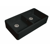 Stonyhurst - 39.3″ L X 21.1″ W Fireclay Double Bowl Apron / Farmhouse Kitchen Sink